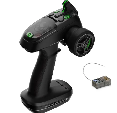 Absima CR4S-EVO-GYRO 2.4GHz 5-Kanaals Zenderset