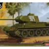 Academy T34-85 No112 factory production – 1:35 Bouwpakket