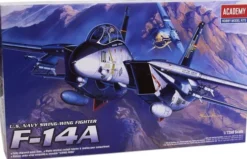 Academy US Navy Swing-wing fighter F14A in 1:72 bouwpakket – 12471