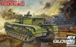 AFV Club British 3 inch gun Churchill tank – 1:35 bouwpakket