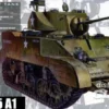 AFV Club US M5A1 Late type with Hedgerow cutter – 1:35 bouwpakket
