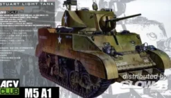 AFV Club US M5A1 Late type with Hedgerow cutter – 1:35 bouwpakket