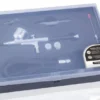 Airbrush pistool BD-130K met 0,2 – 0,3 en 0,5mm naald/nozzle en slang