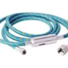 Airbrush slang blauw met snelkoppeling 1.80m – G1/8-G1/4
