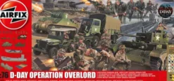 Airfix D-Day Operation Overlord Giant Gift Set in 1:72 bouwpakket met lijm en verf