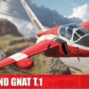 Airfix Folland Gnat T.1 in 1:48 bouwpakket