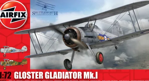 Airfix Gloster Gladiator in 1:72 bouwpakket