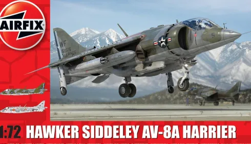 Airfix Harrier AV-8A in 1:72 bouwpakket