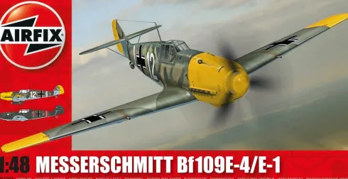 Airfix Messerschmitt Bf109E-4/E-1 – 1:48 bouwpakket