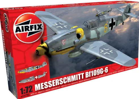 Airfix Messerschmitt Bf109G-6 in 1:72 bouwpakket