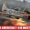 Airfix North American F-51 Mustang in 1:72 bouwpakket