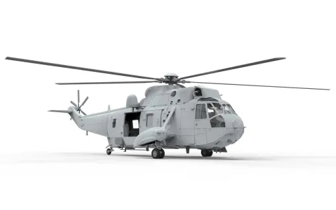 Airfix Westland Sea King Har.3 starter set in 1:72 bouwpakket met lijm en verf