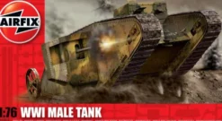 Airfix WW I Tank Mk. 1 in 1:76 bouwpakket (heruitgave ’25)