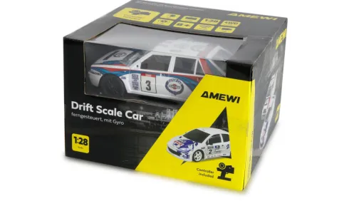 Amewi Drift Scale Car LR28 1/28 RTR 4WD met Gyro – Complete Set