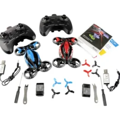 Amewi FightStar Battle Drone Set RTF Rood en Blauw