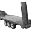 Amewi Flatbed Semi-Trailer Drie Assen voor Scania 1/18 – Zilver