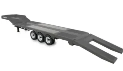 Amewi Flatbed Semi-Trailer Drie Assen voor Scania 1/18 – Zilver