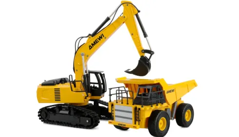 Amewi 2-in-1 Set Kipper & Kettenbagger – 1/24 RTR