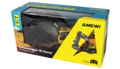Amewi Kettenbagger met Metallschaufel – 16-Kanaals 1/18 RTR