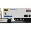 Amewi Mini Scania 730 S met gesloten oplegger 4WD 1:64 RTR Wit