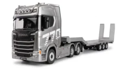 Amewi Scania 770 S Trekker + Dieplader 6×4 1:18 RTR Zilver