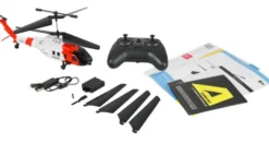 Amewi UH-60 CX Black Hawk Coastguard Coaxial Helicopter 3CH – RTF