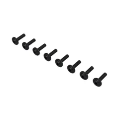 ARRMA Button Head Screw M3x12mm with Washer (8) – ARA-2369f