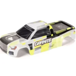 ARRMA 1/10 Clipless Painted Decaled Body Yellow GRANITE 4X4 – ARA-2316