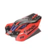 ARRMA 1/8 Clipless Painted Decaled Body Black TYPHON 4X4 – ARA-2309