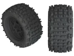 ARRMA dBoots Backflip LP 4S Tire 3.8 Glued Black (2) – ARAC9468/AR550050