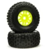 ARRMA dBoots ‘Fortress’ Glued Tire Set, Green (F/R) – ARA550068