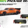 ARRMA FELONY 6S BLX 1/7 Brushless Street Basher Muscle Car 4WD RTR Oranje + Gens Ace Bashing Series 8000mAh
