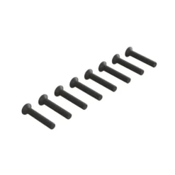 ARRMA Flat Head Hex Machine Screw M3x18mm (10) – ARA722318