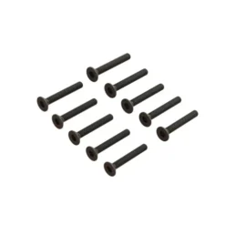 ARRMA Flat Head Screw M1.6x12mm (10pcs) – ARA702018