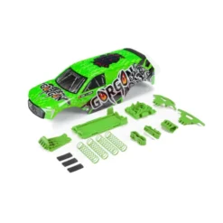 ARRMA GORGON Painted Decaled Trimmed Body Set, Green – ARA402356