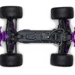 ARRMA 1/10 GORGON 2WD RTR Brushed Monster Truck Paars compleet met accu en lader (Versie 2025/2026)
