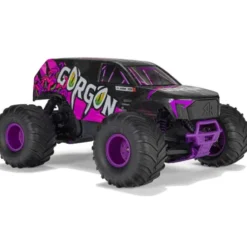 ARRMA 1/10 GORGON 2WD RTR Brushed Monster Truck Paars compleet met accu en lader (Versie 2025/2026)