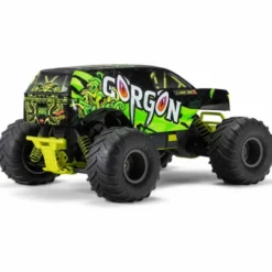 ARRMA 1/10 GORGON 4X2 MEGA 550 Brushed Monster Truck RTR Geel compleet met accu en lader