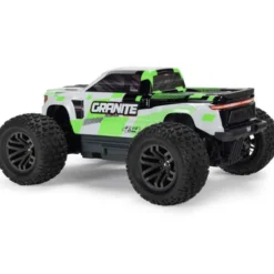 ARRMA 1/10 GRANITE MEGA 665 4X4 Brushed Monster Truck Groen RTR zonder accu en lader