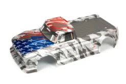 ARRMA INFRACTION 6S BLX Painted Body Silver/Red – ARA410006