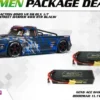 ARRMA INFRACTION 2020 V2 6S BLX 1/7 Brushless Street Basher 4WD RTR Blauw + Gens Ace Bashing Series 8000mAh