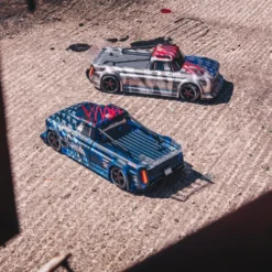 ARRMA INFRACTION 2020 V2 6S BLX 1/7 Brushless Street Basher 4WD RTR – Blauw