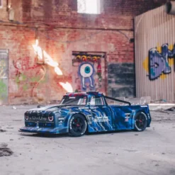ARRMA INFRACTION 2020 V2 6S BLX 1/7 Brushless Street Basher 4WD RTR – Blauw