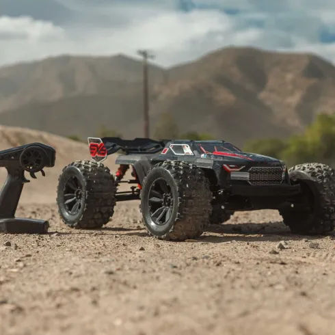 Arrma 1/8 Kraton 6S V6 EXB 4X4 RTR Brushless Speed Truck Zwart