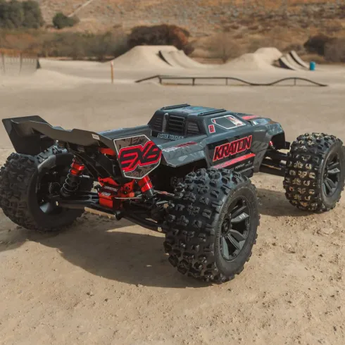 Arrma 1/8 Kraton 6S V6 EXB 4X4 RTR Brushless Speed Truck Zwart