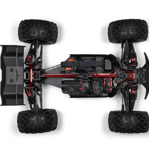 Arrma 1/8 Kraton 6S V6 EXB 4X4 RTR Brushless Speed Truck Zwart