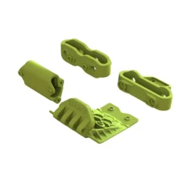 ARRMA Lower Skid And Bumper Mount Set, Fluorescent Yellow – ARA320773