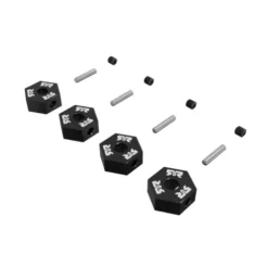 ARRMA 12mm Metal Wheel Hex Set (4), Black – ARA-3276