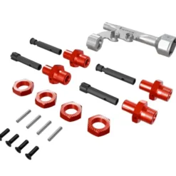 ARRMA 17mm Wheel Hex Conversion for Threaded Axles +10mm Offset – ARA-3150