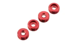 ARRMA Nut Front Hub Aluminum Red (4) – ARAC9920-AR330196